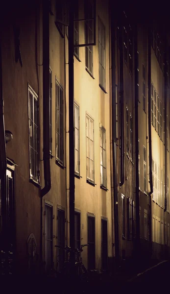 Vintage Stockholm bölgesinde Bina — Stok fotoğraf