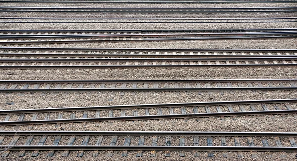 Railroad tracks — Stock Photo, Image