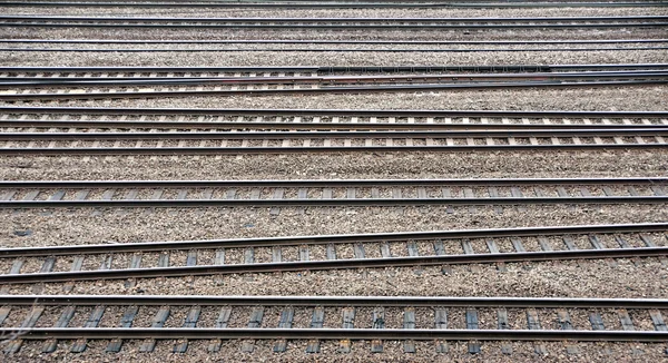 Railroad tracks — Stockfoto