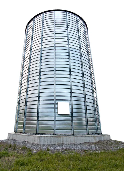 Metal silo — Stok fotoğraf