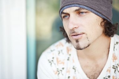 Bir adamın portresi.