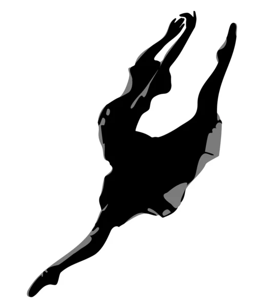Bailarina — Vector de stock