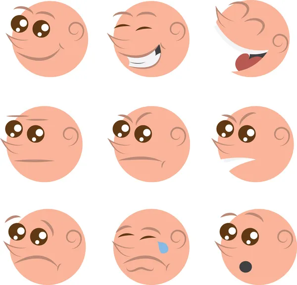 Googly Plastic Eyes Toy Vector Icon Facial Expression Round Elements  Cartoon Character Cute Comic Illustration Stock Illustration - Download  Image Now - iStock