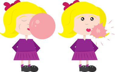 Bubble pop clipart