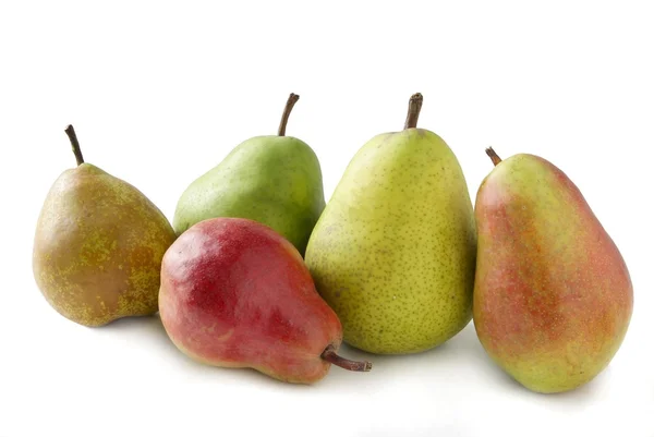 Multicolor autumn pears — Stock Photo, Image