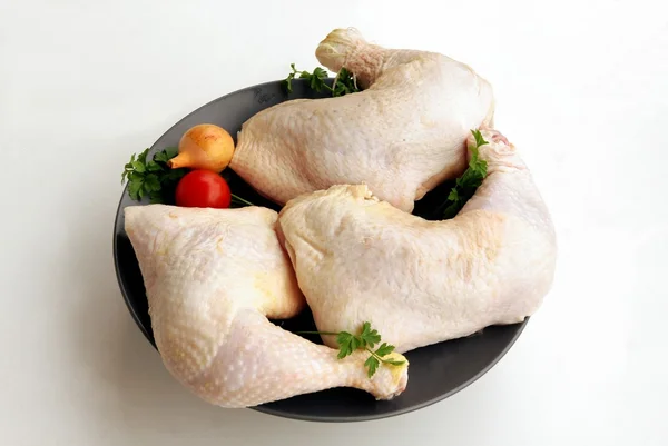 Surowe nogi kurczaka — Zdjęcie stockowe