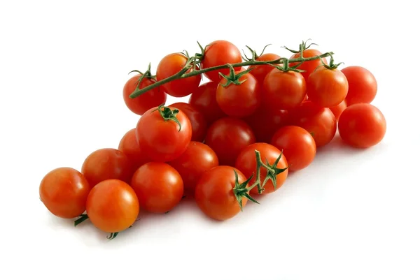 Clusters of cherry tomatoes — Stock Photo, Image