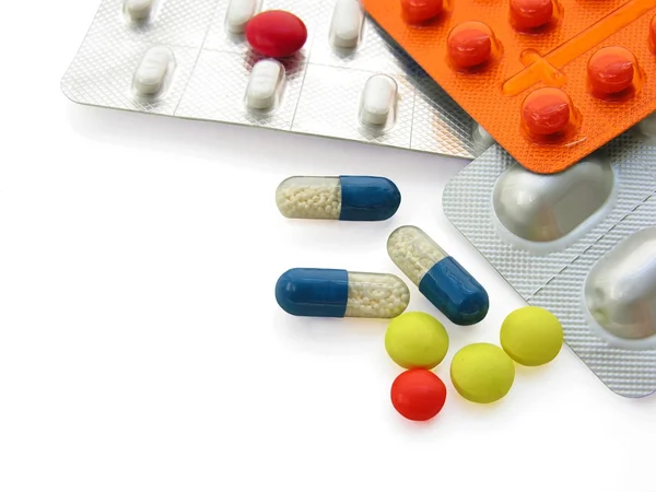 Multicolor geneesmiddelen — Stockfoto