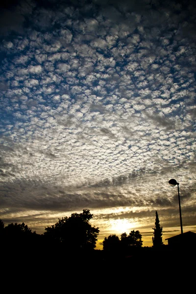 stock image Beautiful coudy sky