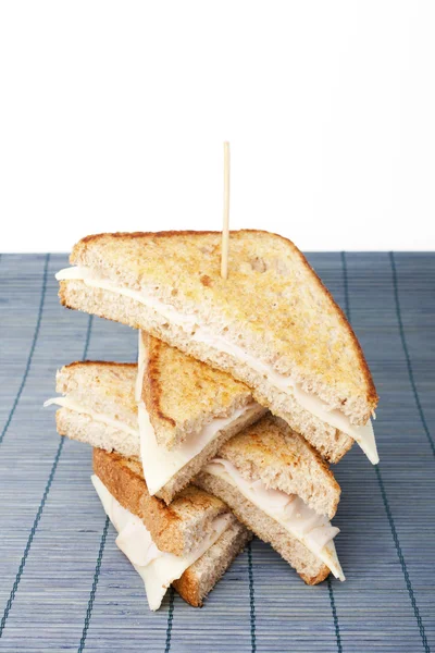 stock image Stacking sandwiches