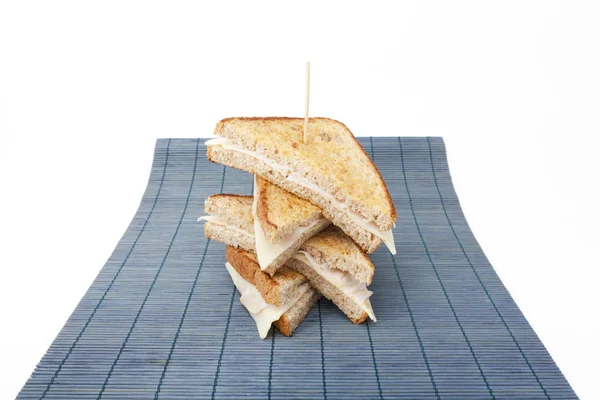 Stacking sandwiches — Stock Photo, Image