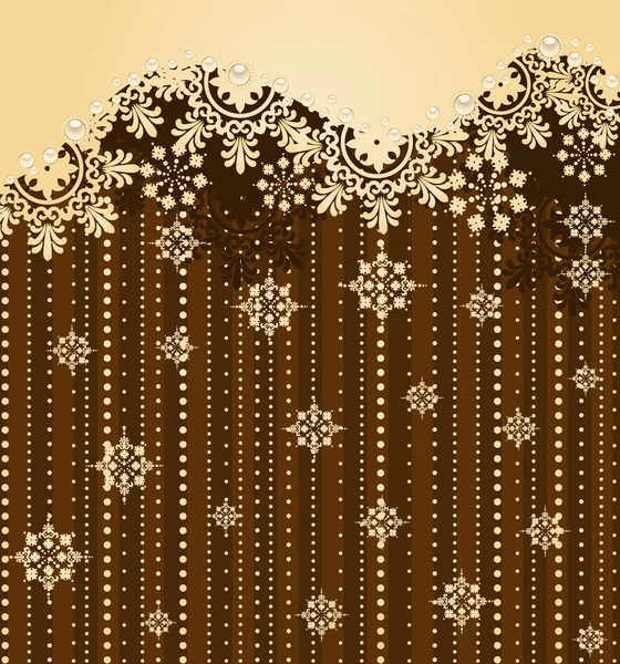 Snowflake winter background — Stock Photo, Image