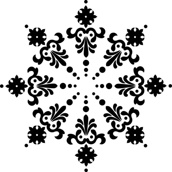 Snowflake winter background — Stock Vector
