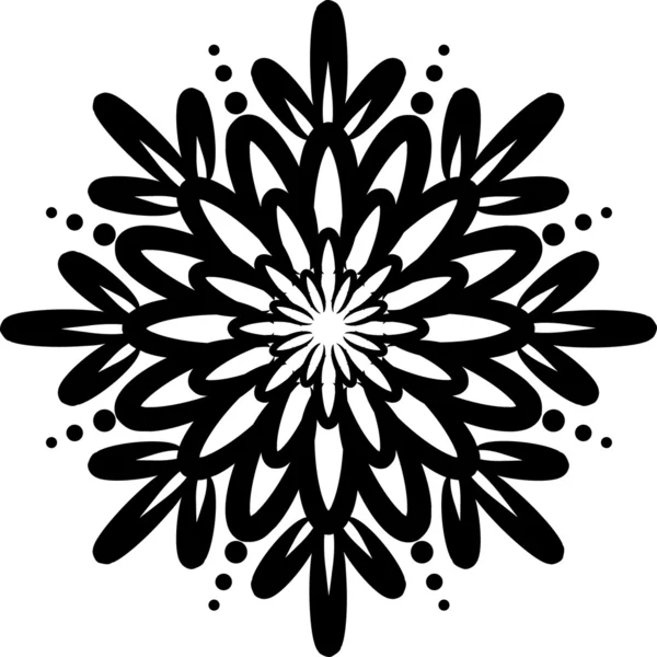 Snowflake winter background — Stock Photo, Image