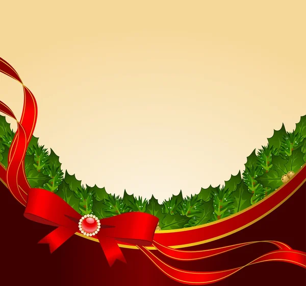 Jul bakgrund med nyår dekorationer — Stockfoto