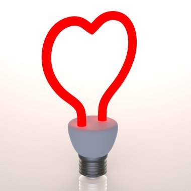 Heart light clipart