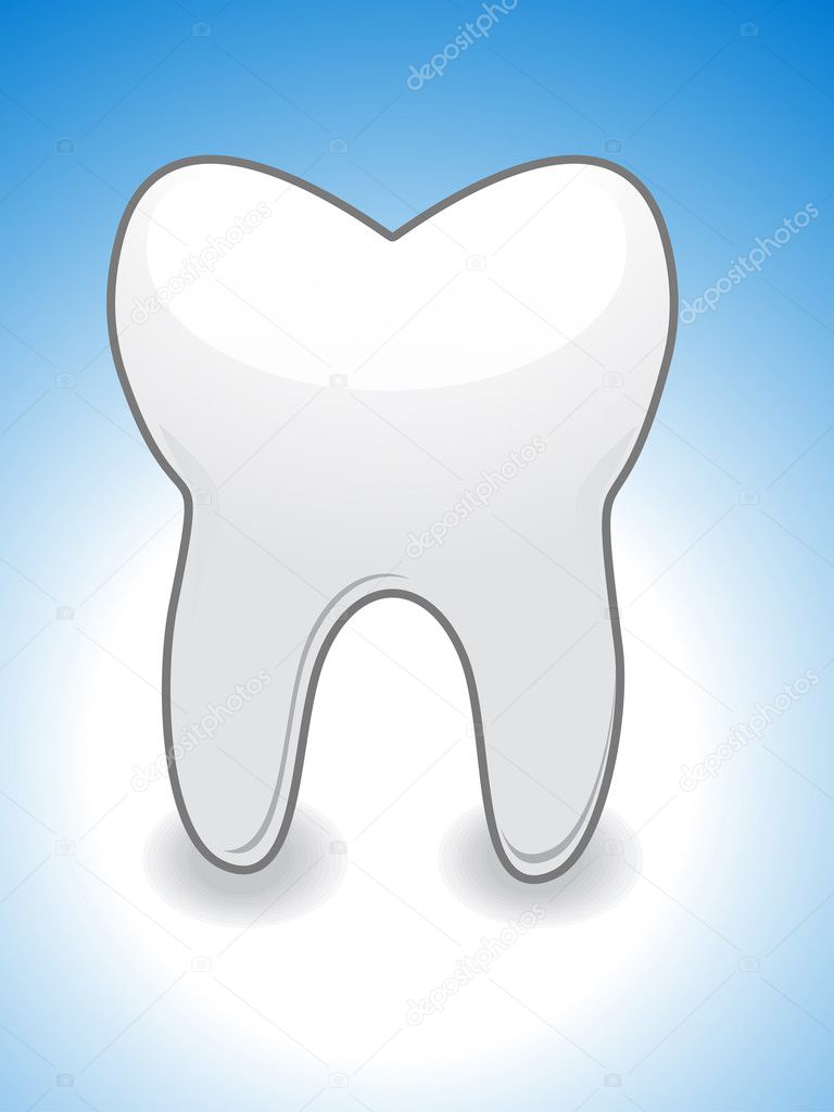 Abstract tooth icon