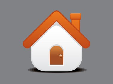 Abstract home icon clipart