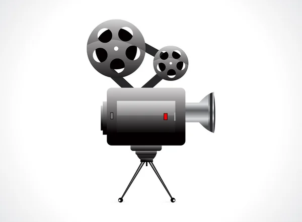 Abstrakte Videokamera-Ikone — Stockvektor