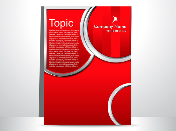 Abstract shiny flayer