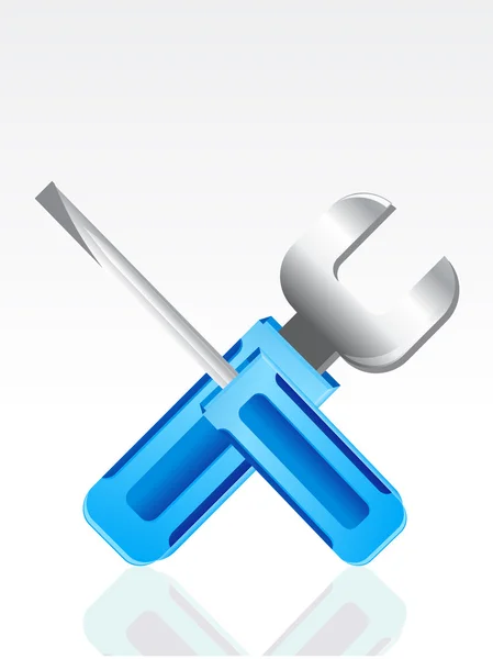 Icono de herramientas abstractas — Vector de stock