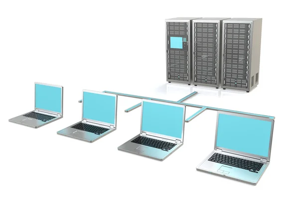 Server Network — Stock Photo, Image