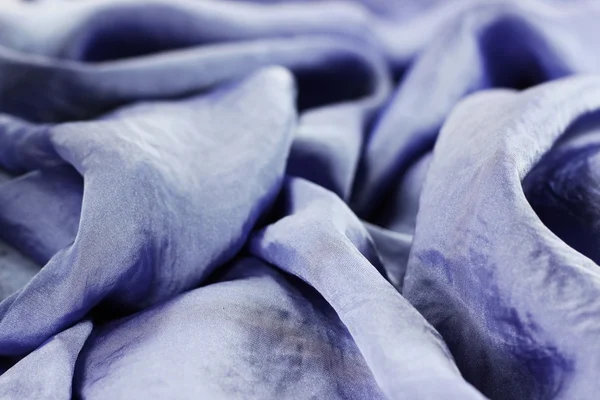 Texture of violet silk fabric with beads — Stock Photo, Image