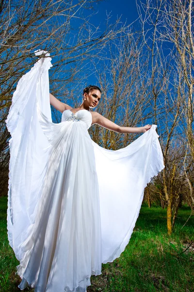 Sensual bride outdoors Stock Photos, Royalty Free Sensual bride ...