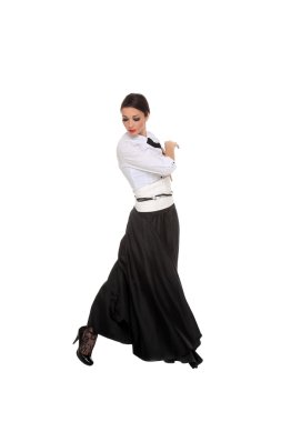 seksi genç dansçı