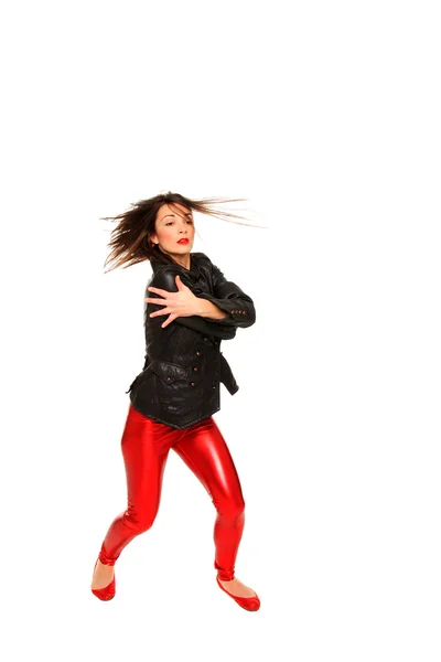 踊っているセクシーな女の子 — ストック写真