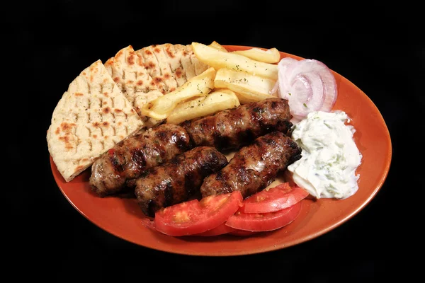 Şiş kebap. — Stok fotoğraf