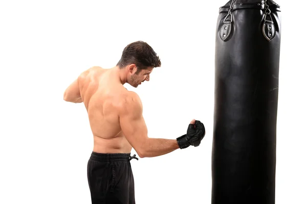 Боксер тренування — стокове фото