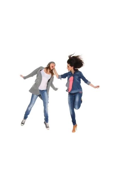 Mädchen kämpfen — Stockfoto