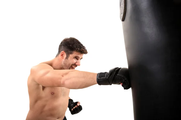 Боксер тренування — стокове фото