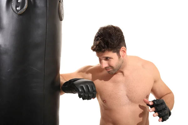 Тренировки боксёров — стоковое фото