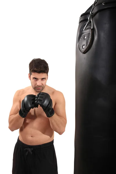 Trening bokserski — Zdjęcie stockowe