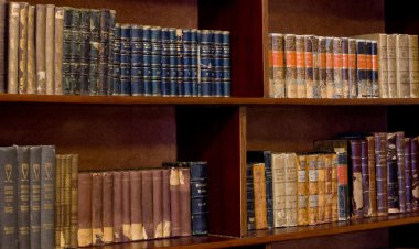 antika kitap koleksiyonu hat bir kitaplık
