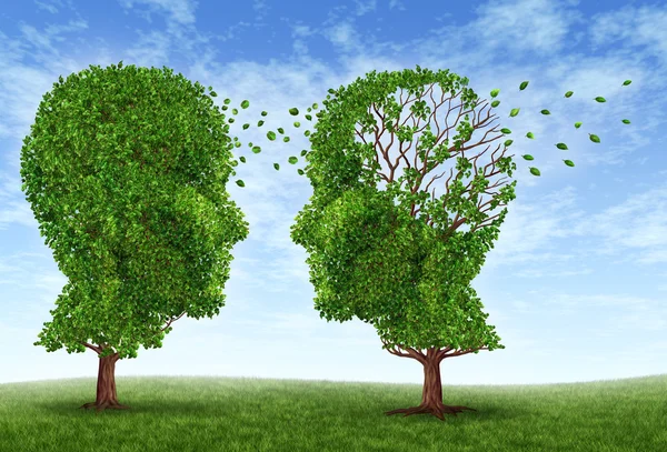 Living With Alzheimers — Stock Photo, Image