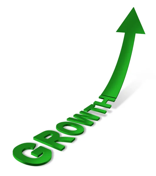 Icona di crescita — Foto Stock