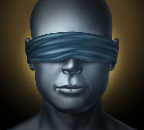 Blindfolded — Stock Photo, Image