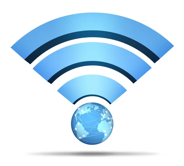 Wireless Network Symbol — Stock Photo, Image