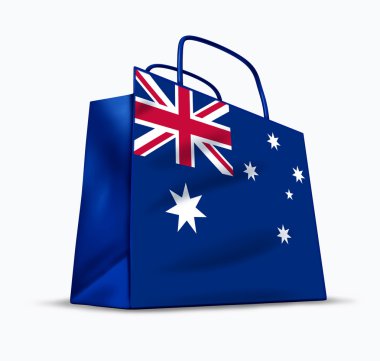 Australian shopping clipart