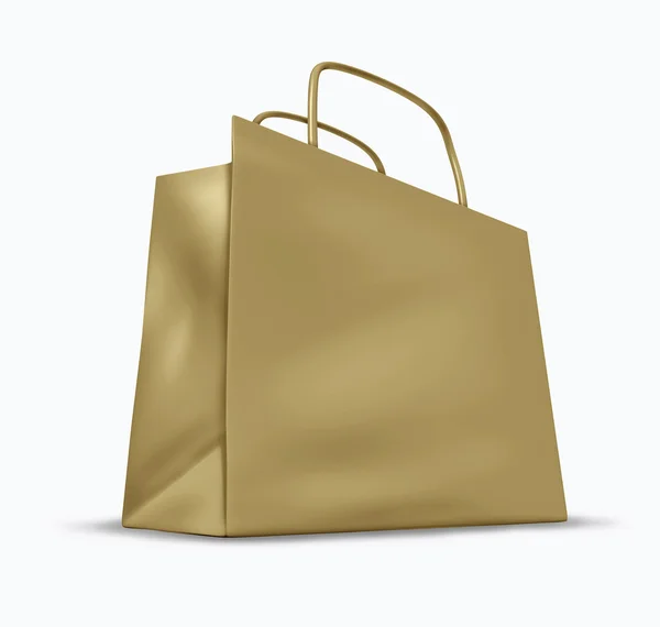 stock image Brown Paper Shopping Bag