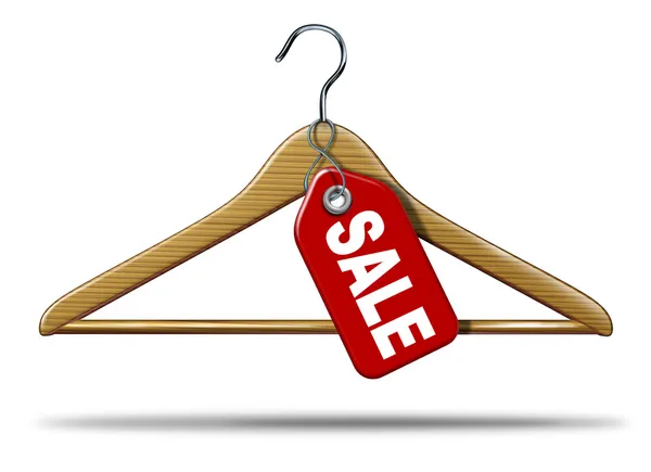 Prodej oděvů — Stock fotografie