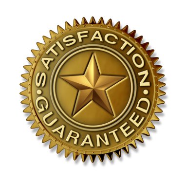 Satisfaction Guaranteed clipart