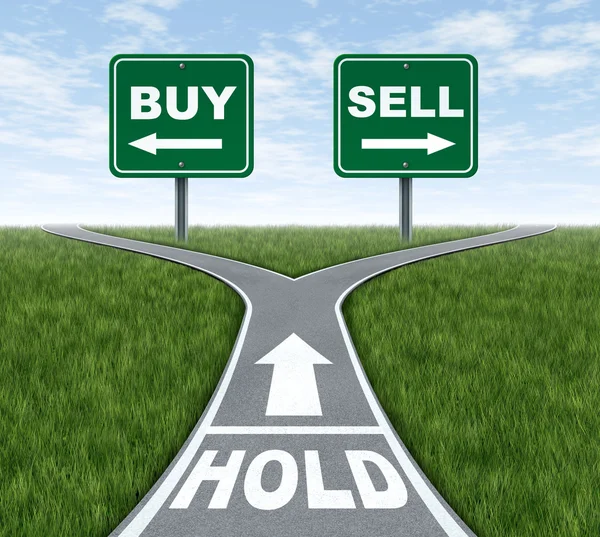 Compre Vender ou Segure — Fotografia de Stock