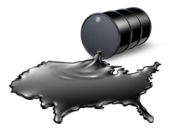 Americký ropný průmysl — Stock fotografie