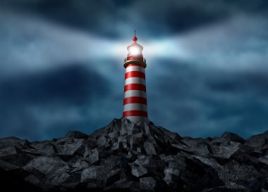 Lighthouse Clearing The Path clipart