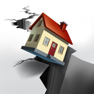 Falling Real Estate clipart