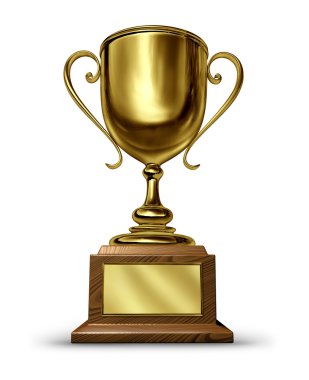 Gold Trophy clipart